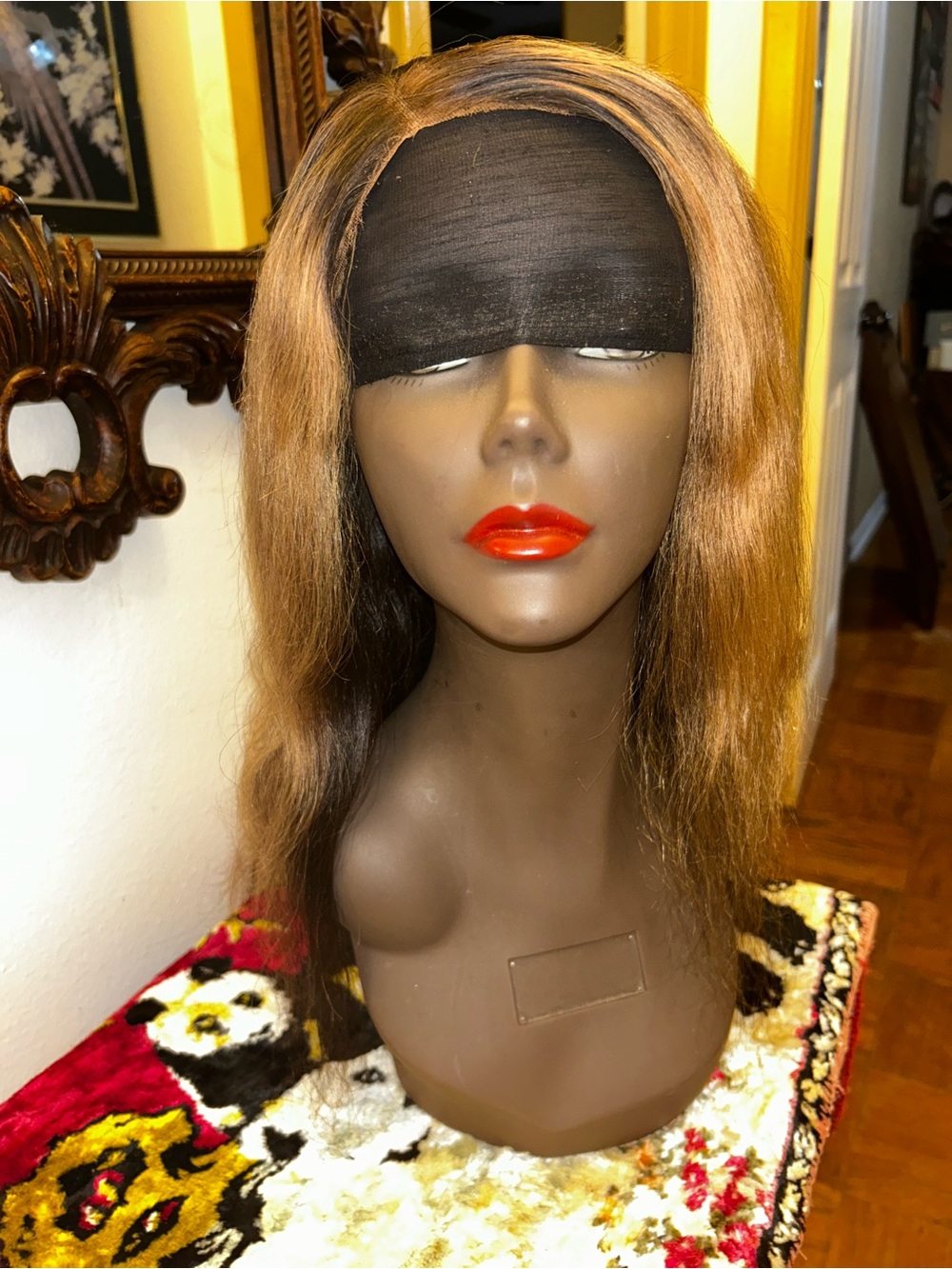 Brown Straight Lace Front Wig for Women - Natural Brown